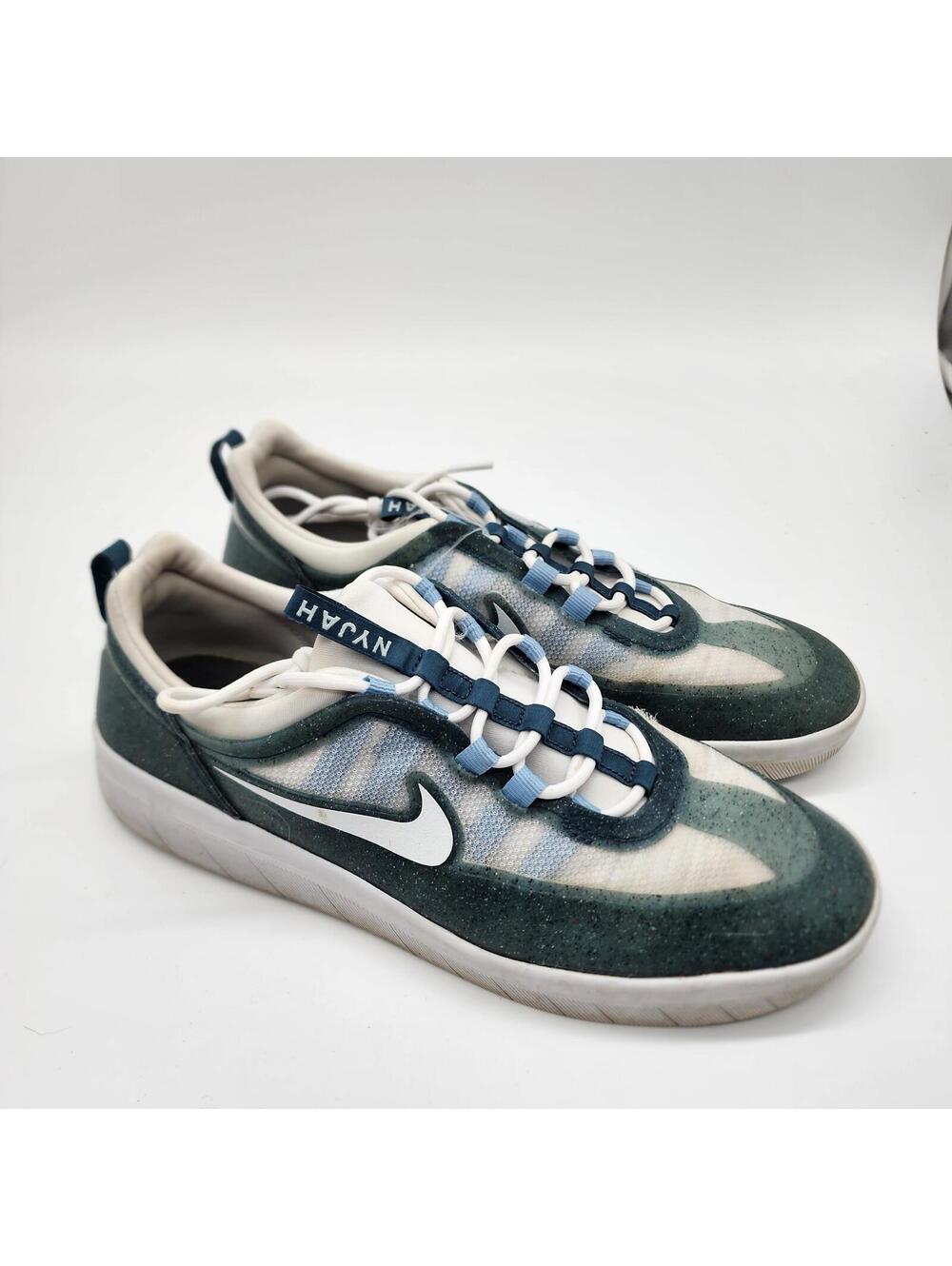 Nike SB NYJAH FREE 2 PRM Ash Green White Blue DM7282-001 10.5